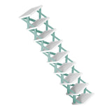 9-Tier Narrow Entryway Shoe Rack Plastic Vertical Shoe Organizer Storage & Organization - Tophatter Daily Deals