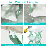 9-Tier Narrow Entryway Shoe Rack Plastic Vertical Shoe Organizer Storage & Organization - Tophatter Daily Deals