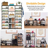 9-Tier: Shoe Rack Metal Storage Storage & Organization - Tophatter Daily Deals