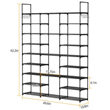 9-Tier: Shoe Rack Metal Storage Storage & Organization - Tophatter Daily Deals