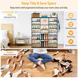 9-Tier: Shoe Rack Metal Storage Storage & Organization - Tophatter Daily Deals