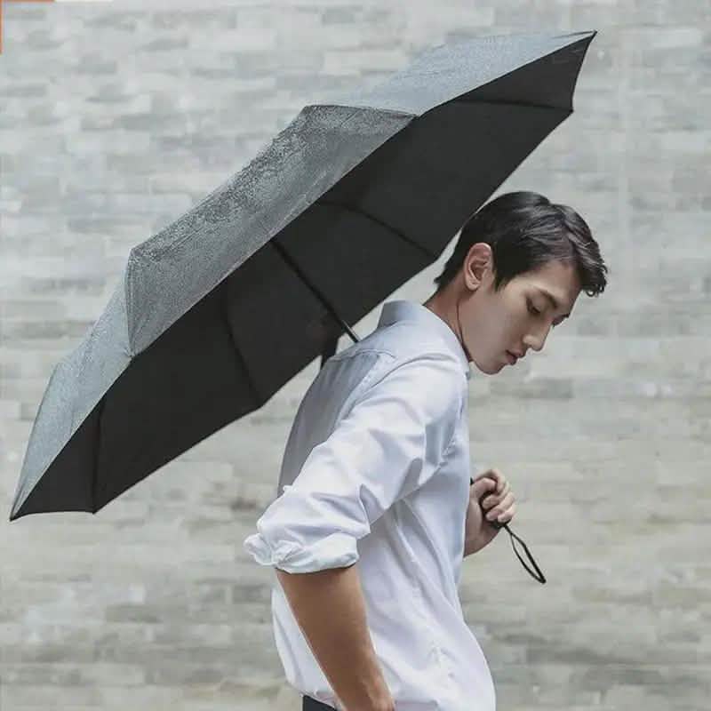 90 Fun Portable UPF40+ Waterproof Three Folding Umbrella Outdoor Recreation - Tophatter Daily Deals