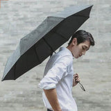 90 Fun Portable UPF40+ Waterproof Three Folding Umbrella Outdoor Recreation - Tophatter Daily Deals