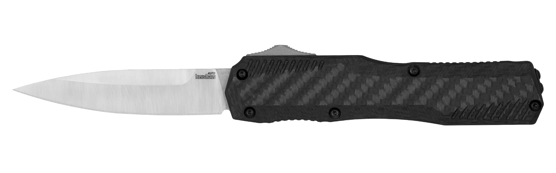 Kershaw Livewire Carbon Fiber - OTF - CPM-MagnaCut Blade - 9000CF Automatic Knives - Tophatter Daily Deals