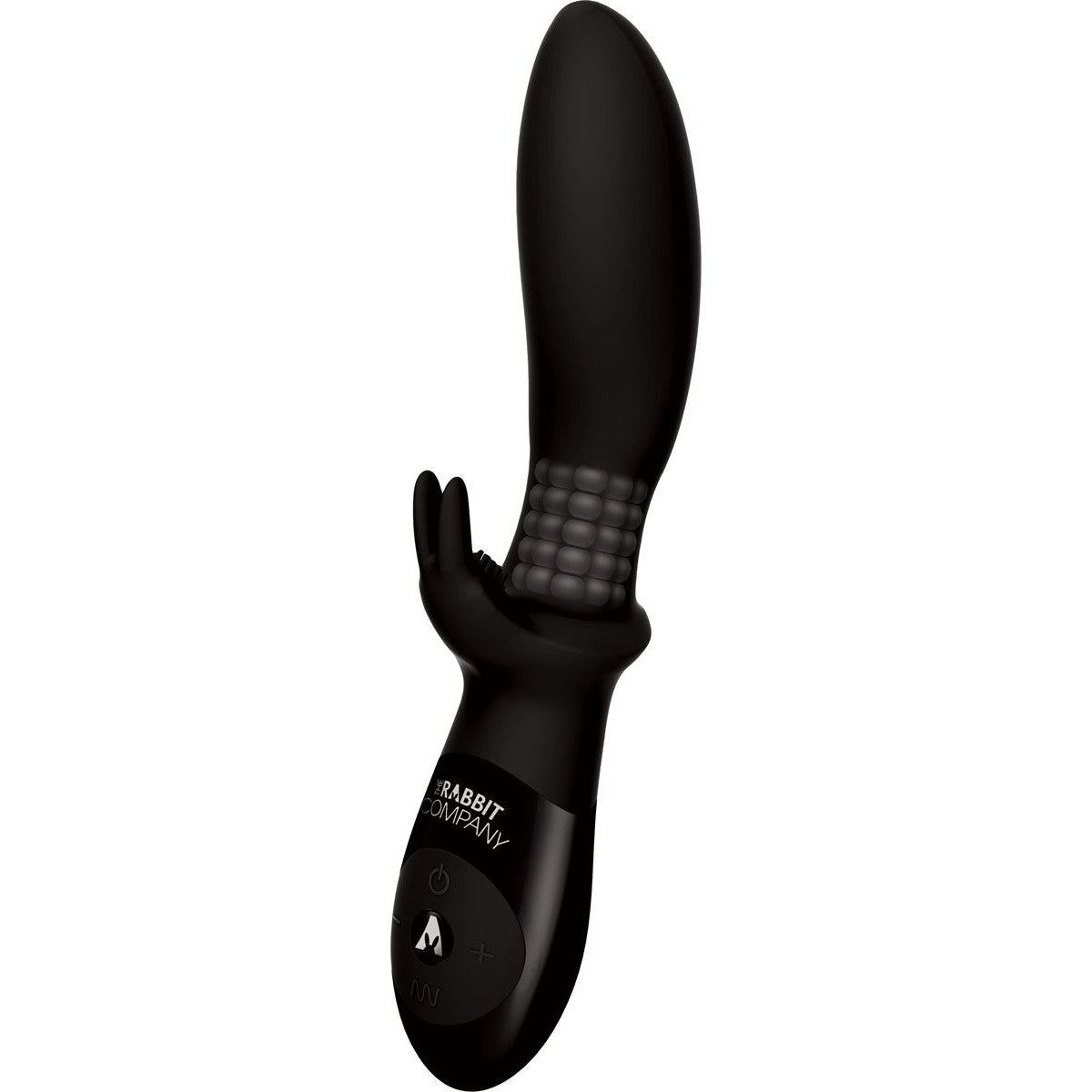 The Beaded Backdoor Rabbit Vibrator in Black Rabbit Vibrator - Tophatter Daily Deals