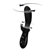 The Beaded Backdoor Rabbit Vibrator in Black Rabbit Vibrator - Tophatter Daily Deals