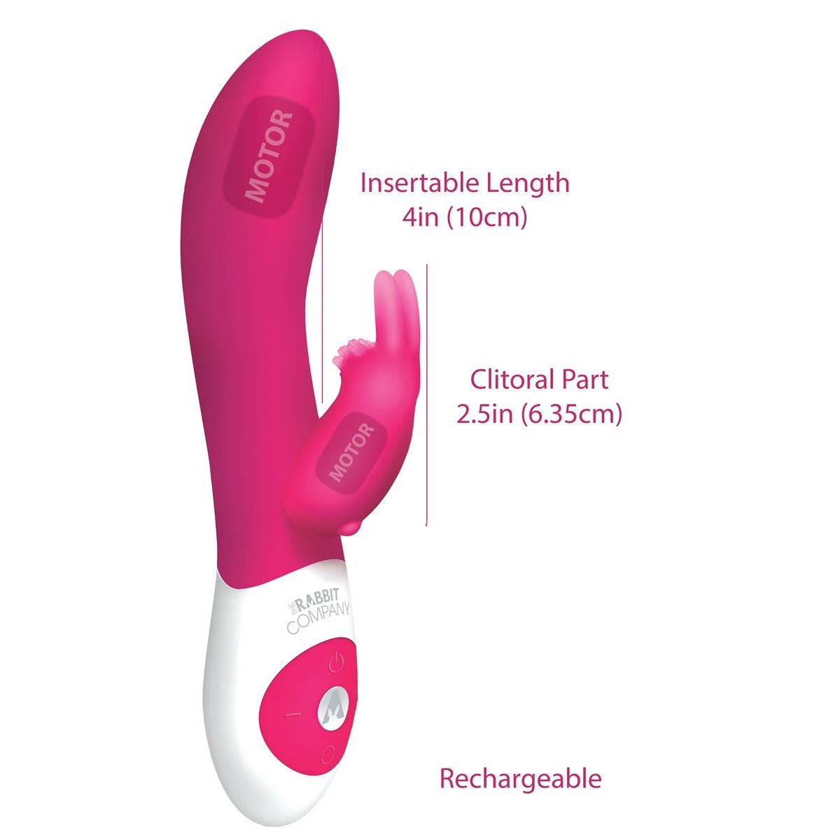 The Classic Rabbit Vibrator in Pink Rabbit Vibrator - Tophatter Daily Deals