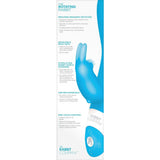 The Rotating Rabbit Vibrator in Aqua Blue Rabbit Vibrator - Tophatter Daily Deals