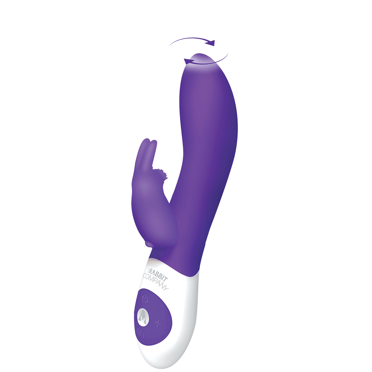 The Rotating Rabbit Vibrator in Purple Rabbit Vibrator - Tophatter Daily Deals