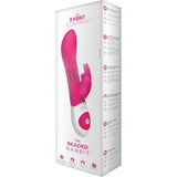 The Beaded Rabbit Vibrator in Pink Rabbit Vibrator - Tophatter Daily Deals