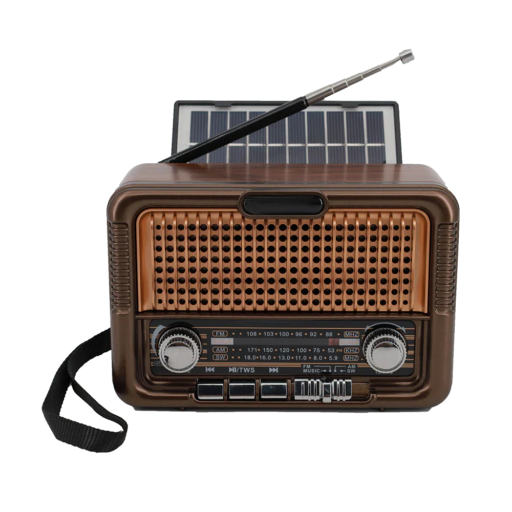 Solar RadioAM/FM/SW & BT - Tophatter Daily Deals