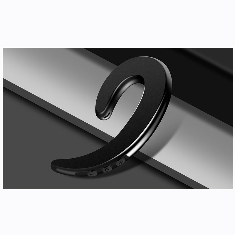 Bluetooth earphone Three buttons black 0 - Tophatter Daily Deals