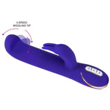 Vibe Couture Rabbit Gesture Vibrator in Purple Rabbit Vibrator - Tophatter Daily Deals