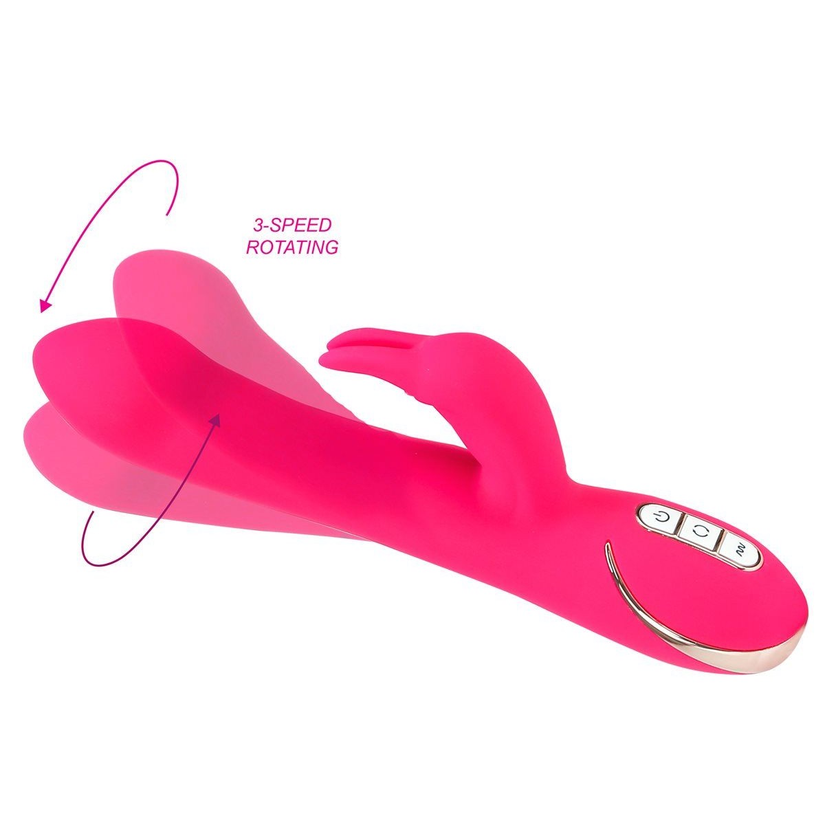 Vibe Couture Rabbit Esquire Vibrator in Pink Rabbit Vibrator - Tophatter Daily Deals