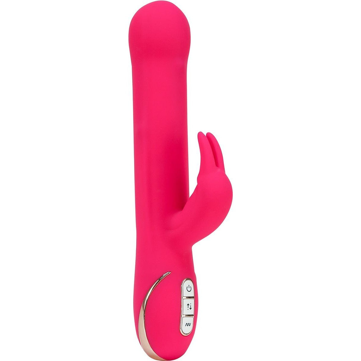 Vibe Couture Rabbit Tres Chic Undulating Vibrator in Pink Rabbit Vibrator - Tophatter Daily Deals