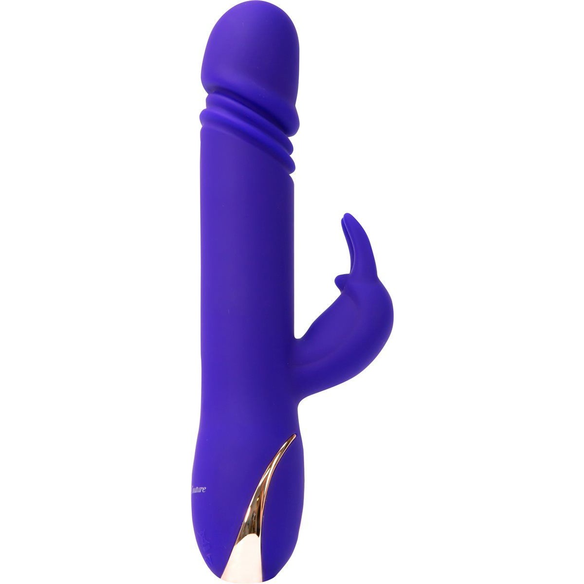 Vibe Couture Rabbit Skater Thrusting Vibrator in Purple Rabbit Vibrator - Tophatter Daily Deals