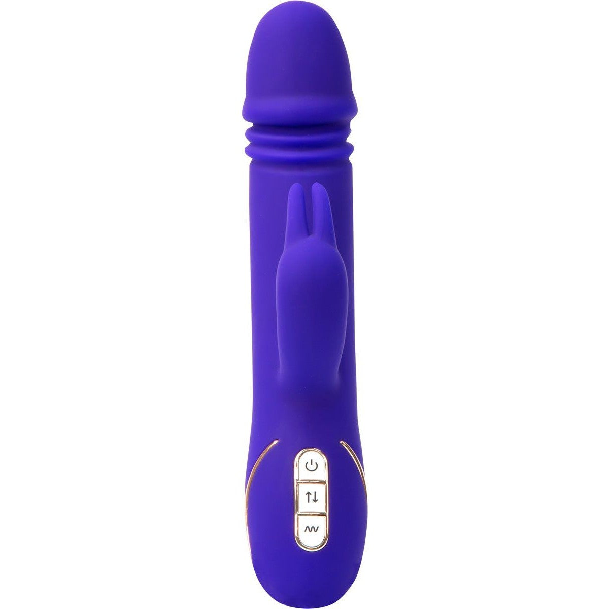 Vibe Couture Rabbit Skater Thrusting Vibrator in Purple Rabbit Vibrator - Tophatter Daily Deals