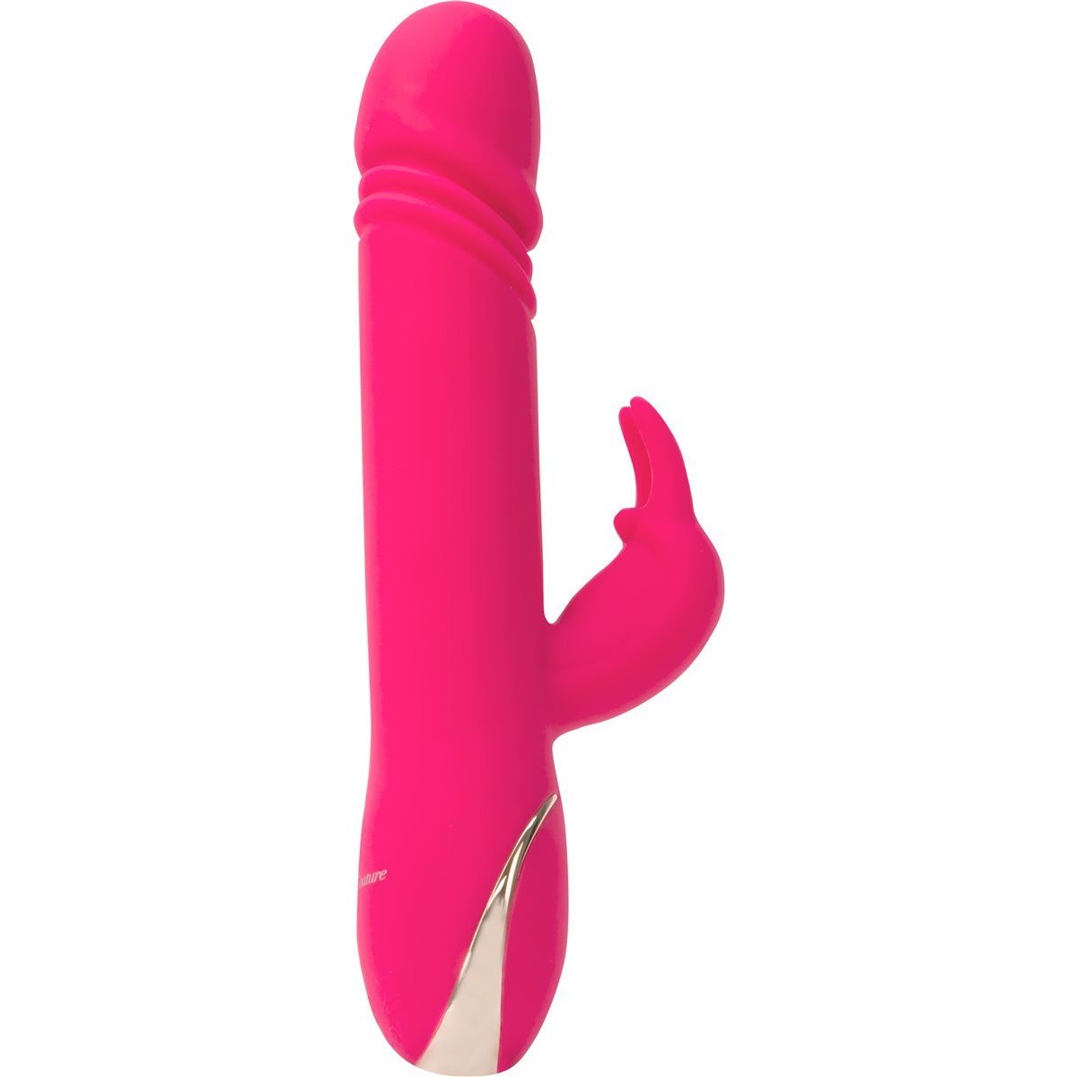 Vibe Couture Rabbit Skater Thrusting Vibrator in Pink Rabbit Vibrator - Tophatter Daily Deals