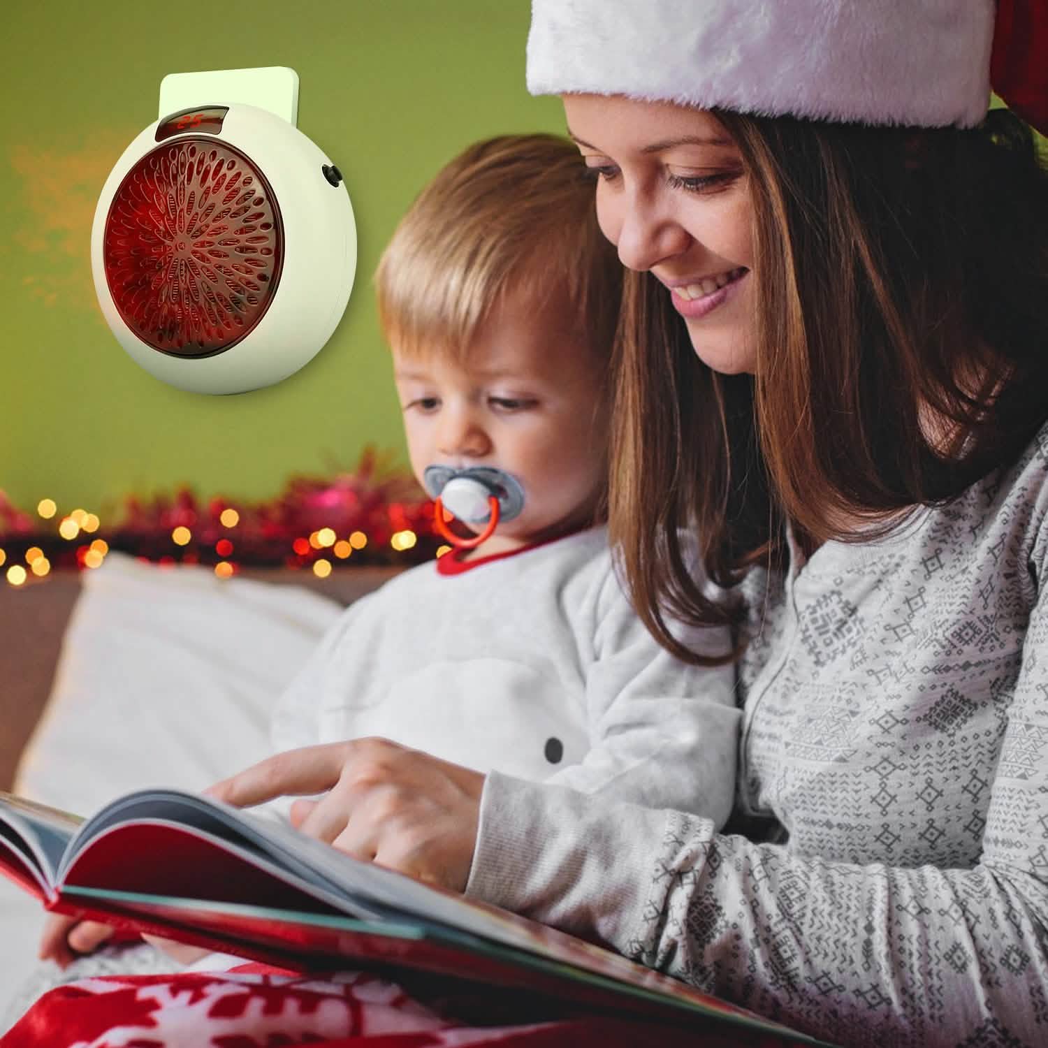 900W Portable Heater Fan with Remote Control Household Appliances - Tophatter Daily Deals