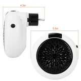900W Portable Heater Fan with Remote Control Household Appliances - Tophatter Daily Deals