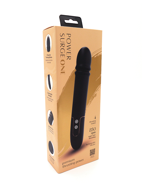 Power Surge One – Waterproof Silicone Thrusting Vibrator with USB Charging > Sex Toys For Ladies > G-Spot Vibrators - Tophatter Daily Deals