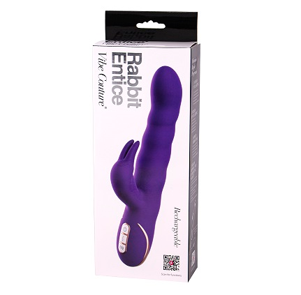 Vibe Couture Rabbit Entice (Purple) – Rabbit Vibrator > Vibrators > Ladies > Rabbit - Tophatter Daily Deals
