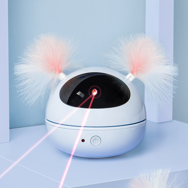 Automatic electric cat toy cat toy Blue 0 - Tophatter Daily Deals