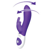 The Come Hither Rabbit Vibrator in Purple Rabbit Vibrator - Tophatter Daily Deals