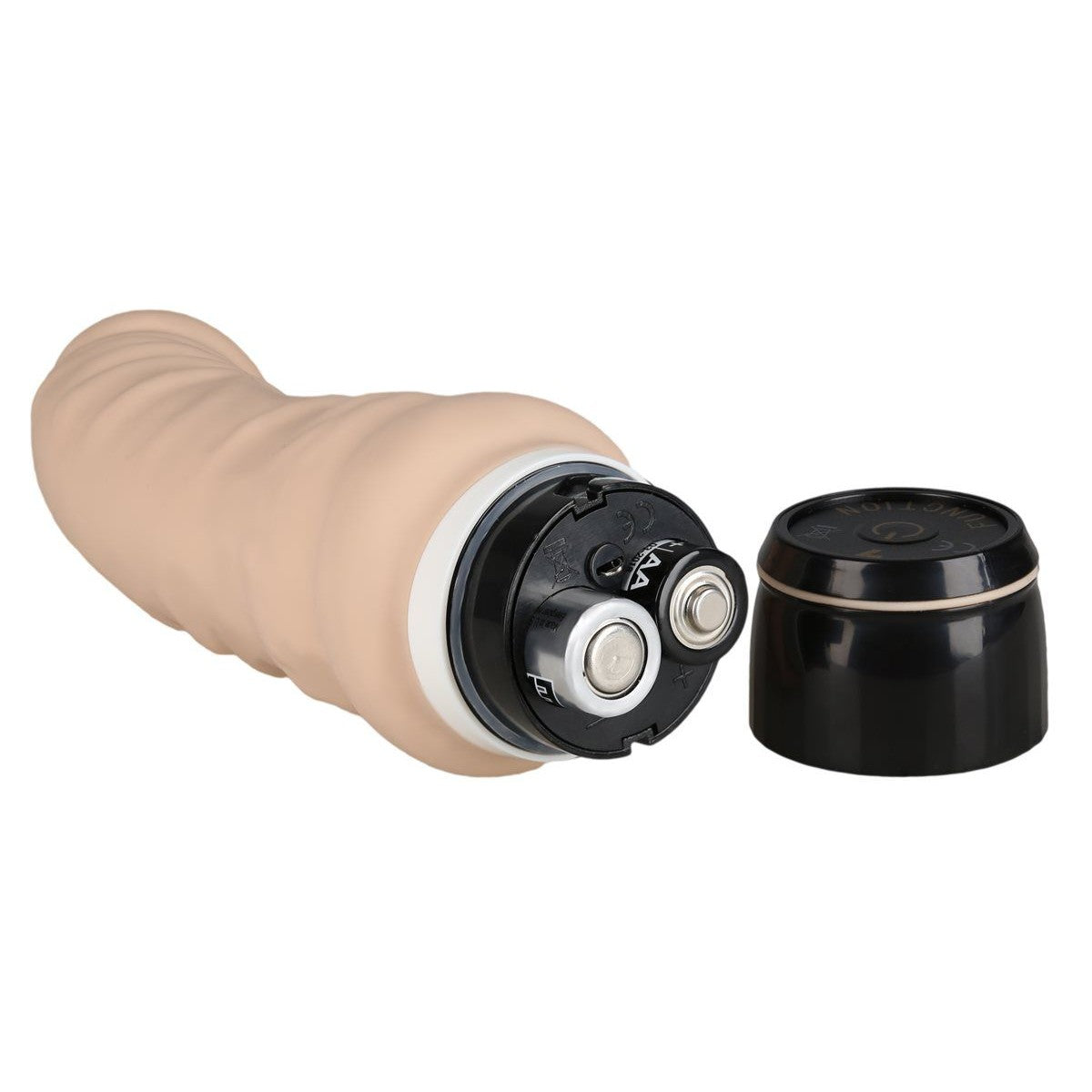 Silicone Classic Vibrating Dildo 5" in Ivory Realistic Vibrating Dildo - Tophatter Daily Deals