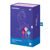 Satisfyer Strengthening Balls Weighted Kegel Balls Set of 3 > Sex Toys For Ladies > Kegel Exercise - Tophatter Daily Deals