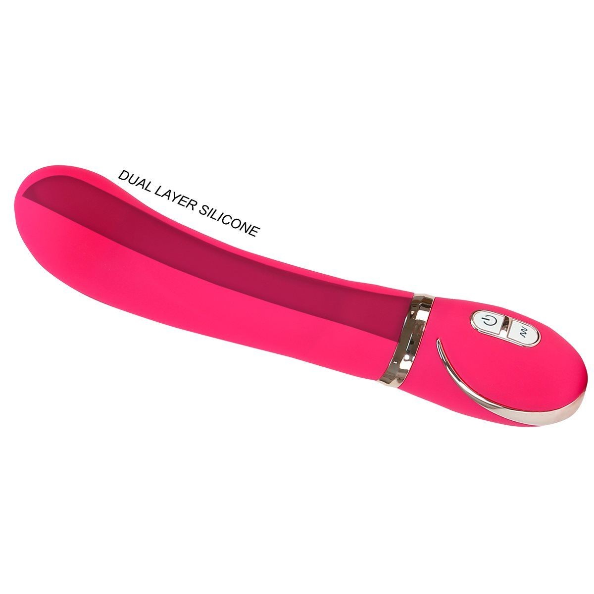 Vibe Couture Front Row Rechargeable Vibrator in Pink Vibrator - Tophatter Daily Deals