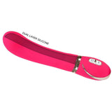Vibe Couture Front Row Rechargeable Vibrator in Pink Vibrator - Tophatter Daily Deals