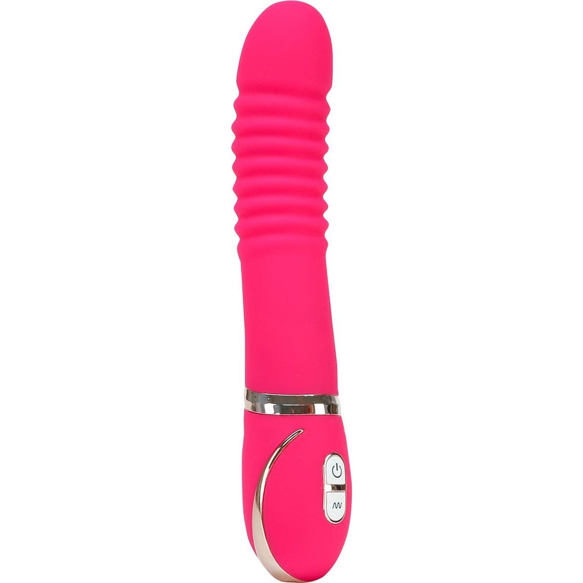 Vibe Couture Pleats Rechargeable Vibrator in Pink Vibrator - Tophatter Daily Deals