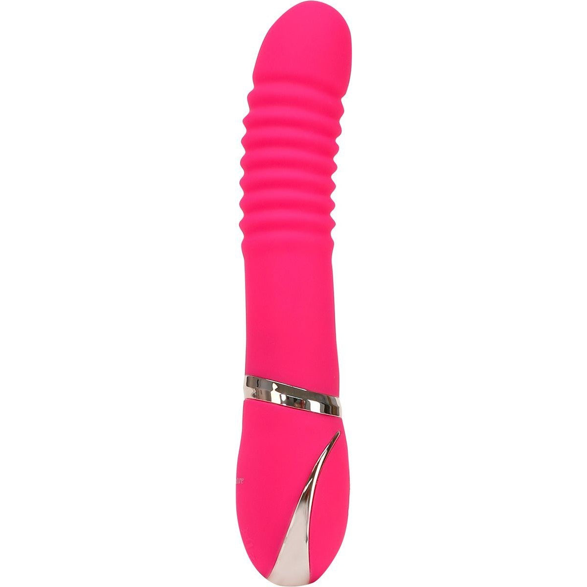 Vibe Couture Pleats Rechargeable Vibrator in Pink Vibrator - Tophatter Daily Deals