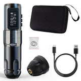 Adjustable Stroke Brushless Tattoo Pen Battery Pen High Power Silver single battery USB 0 - Tophatter Daily Deals