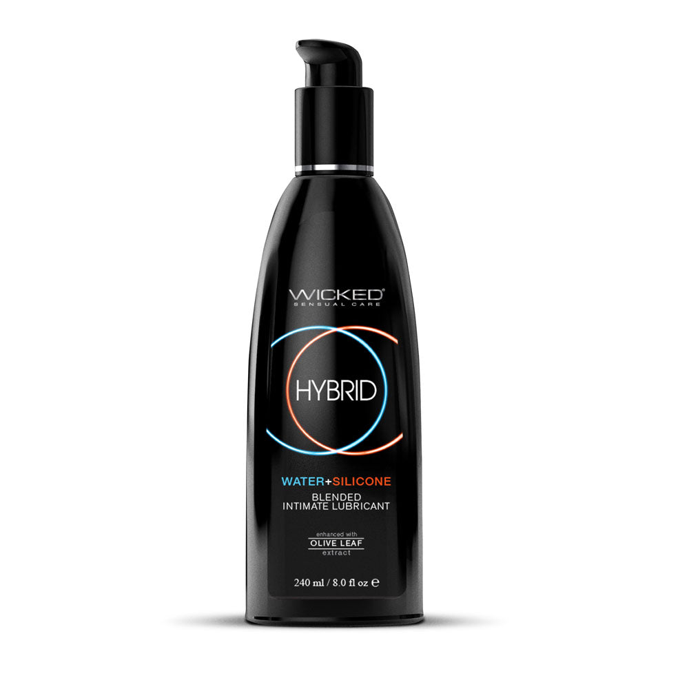 Wicked Hybrid Water and Silicone Blended Lubricant 240ml Bottle > Lube > Hybrid - Tophatter Daily Deals