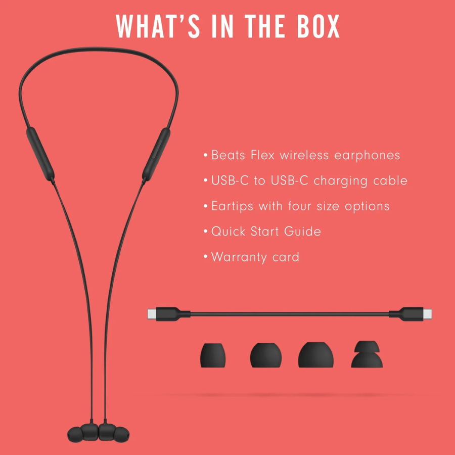 Beats Flex Wireless Earphones (NEW) In-Ear Headphones - Tophatter Daily Deals