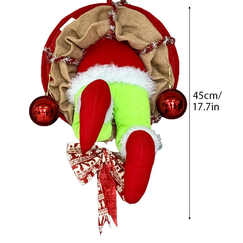 Christmas Wreath Anime Wall Hanging Decor Christmas - Tophatter Daily Deals