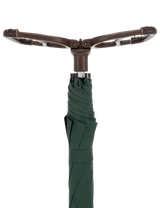 Shooting Stick Umbrella Hammock Seat Cane - Genuine Leather Umbrella Walking Canes - Tophatter Daily Deals