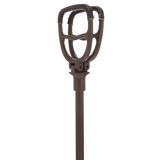Genuine Leather Brown Cane Handle Chair - Non-Adjustable Sitting Canes - Tophatter Daily Deals