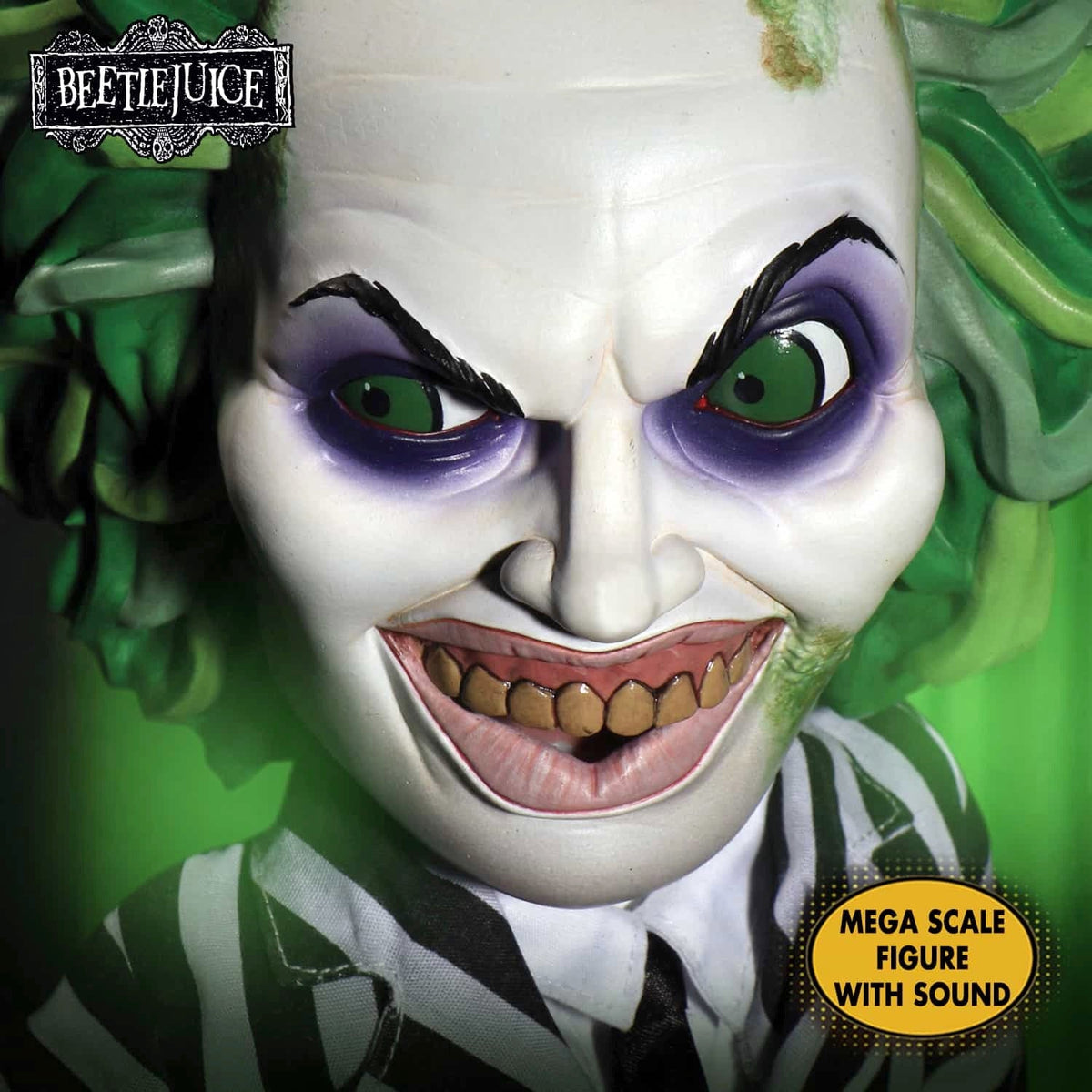 Beetlejuice – Talking Beetlejuice MDS Mega Scale Figure Collectible Figure - Tophatter Daily Deals