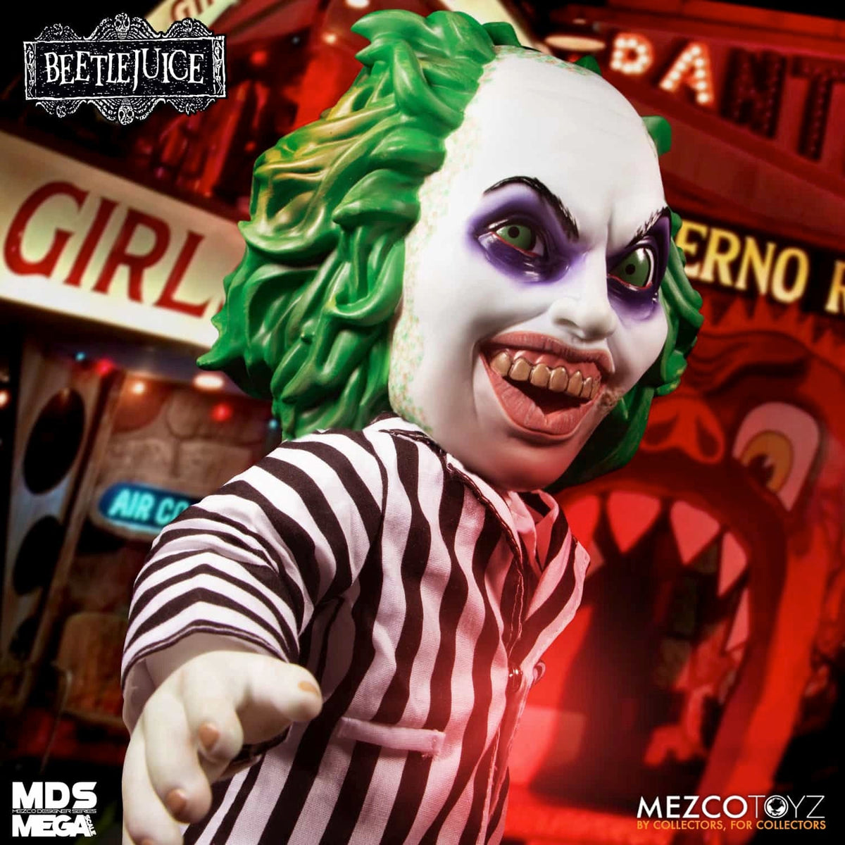 Beetlejuice – Talking Beetlejuice MDS Mega Scale Figure Collectible Figure - Tophatter Daily Deals