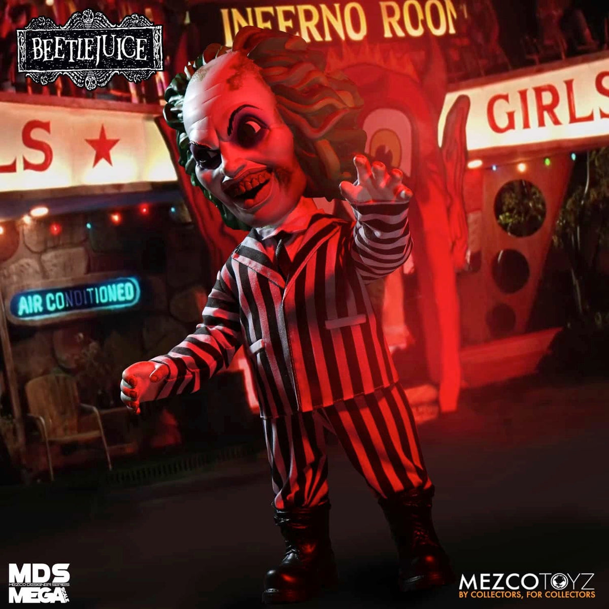 Beetlejuice – Talking Beetlejuice MDS Mega Scale Figure Collectible Figure - Tophatter Daily Deals