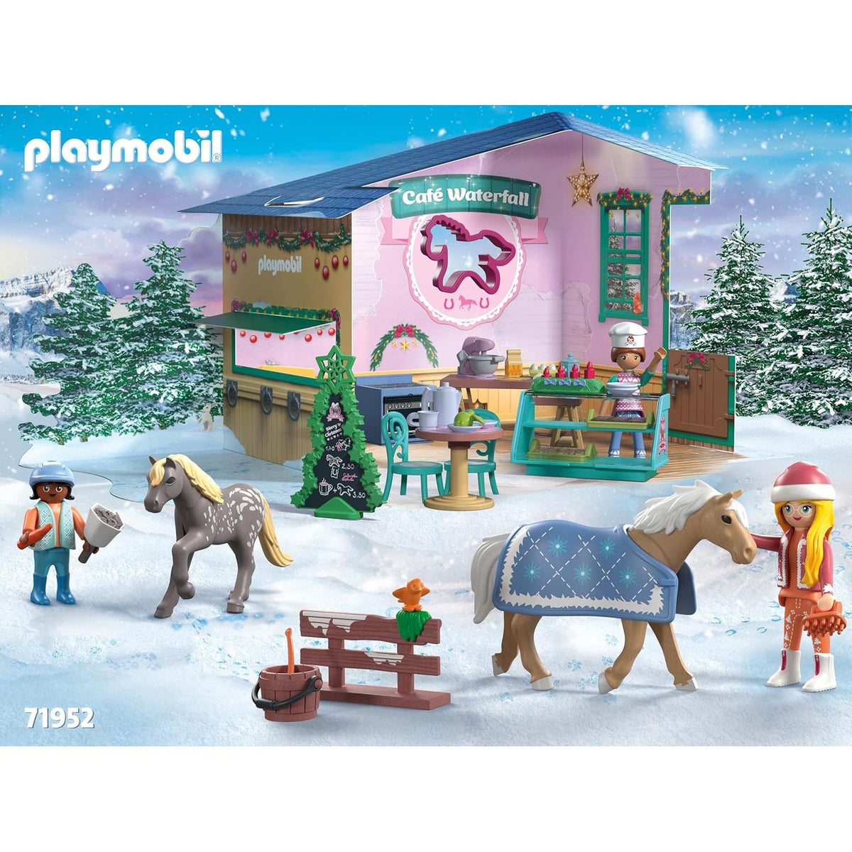 Playmobil 71952 Christmas Baking at the Rider Cafe - Children's Toy Advent Calendar Advent Calendar - Tophatter Daily Deals