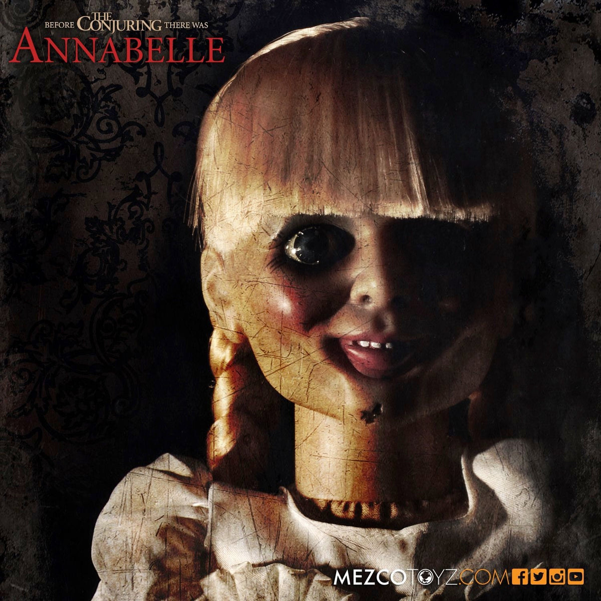 The Conjuring - UK Exclusive Annabelle (18") Collectible Doll - Tophatter Daily Deals