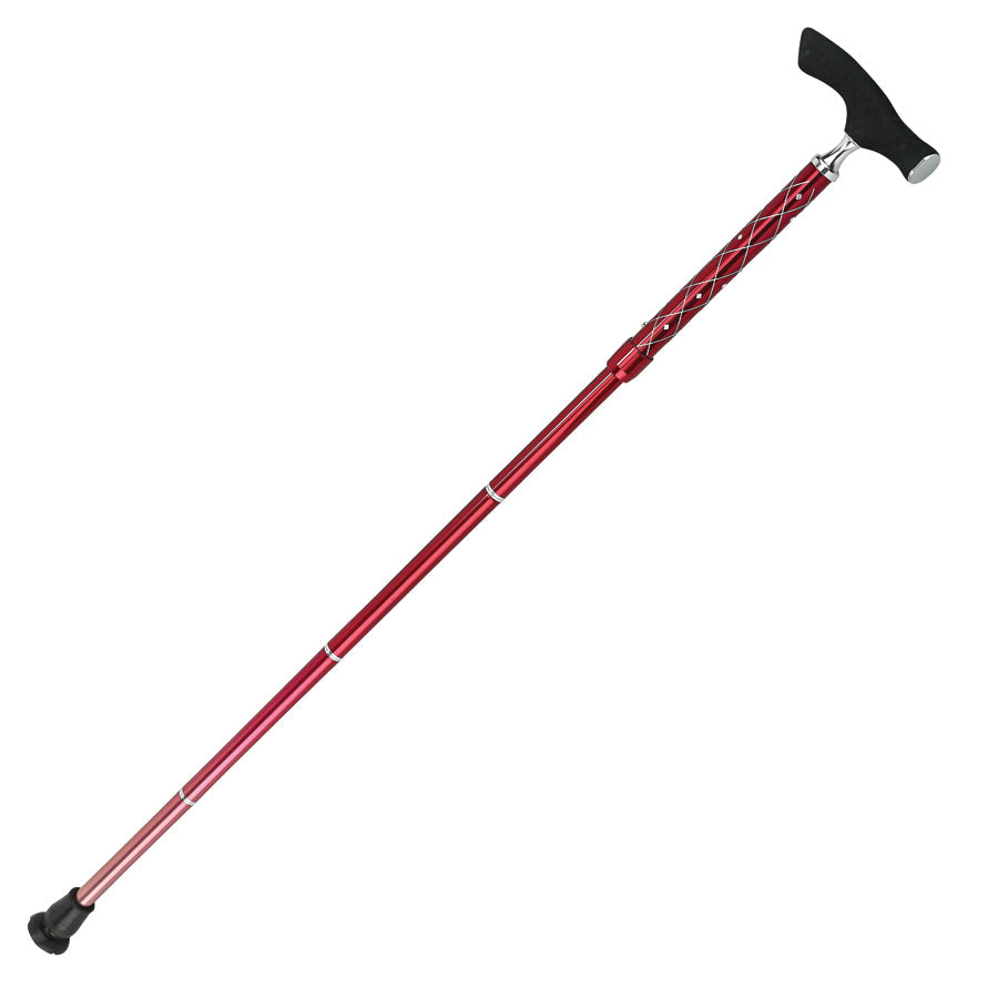 Swarovski Folding Fritz Cane Red - Tophatter Daily Deals