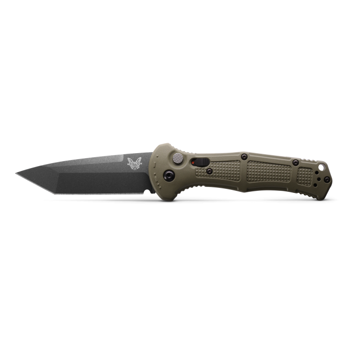Benchmade Claymore - Automatic - CPM-D2 Tanto Blade - Grivory Handle - 9071BK-1 Knives - Tophatter Daily Deals