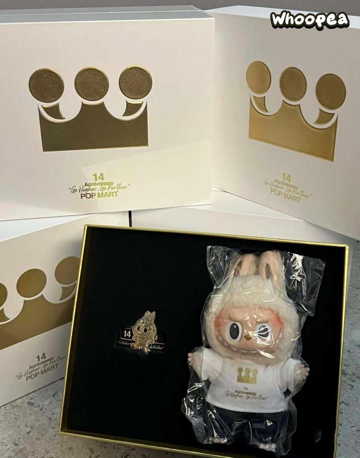 POPMART 14th ANNIVERSARY LABUBU "Go Higher, Go Further" Gift Box, Limited Edition - Tophatter Daily Deals