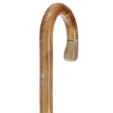 French Authentic: Blonde Horn Ball Cane with Light Maple Dr Gregory House Walking Canes - Tophatter Daily Deals