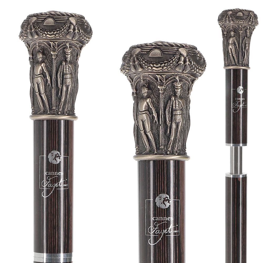 Luxury My-Lord Emperor Sword-Gadget Knob Walking Stick Sword Canes - Tophatter Daily Deals
